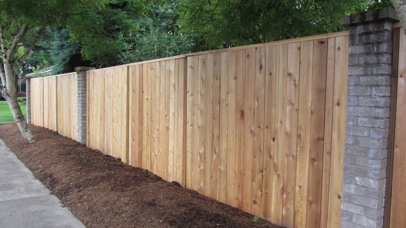 Finished Cedar Fence